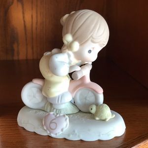 Precious Moments 6 Year Old Girl Figurine (NIB)